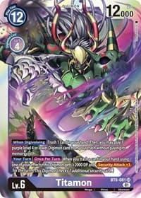 Titamon - Double Diamond - Digimon Card Game card