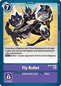 Fly Bullet - Double Diamond - Digimon Card Game card