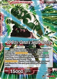 Broly // SS Broly, Demon's Second Coming - Saiyan Showdown - Dragon Ball Super: Masters card