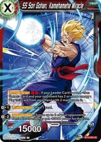 SS Son Gohan, Kamehameha Miracle - Saiyan Showdown - Dragon Ball Super: Masters card