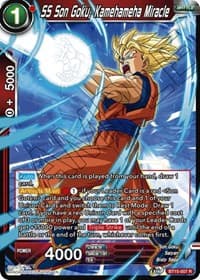 SS Son Goku, Kamehameha Miracle - Saiyan Showdown - Dragon Ball Super: Masters card