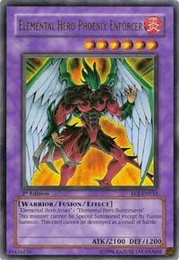 Elemental Hero Phoenix Enforcer - Enemy of Justice - YuGiOh card