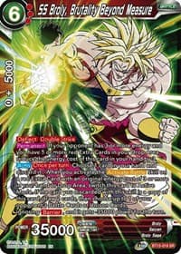 SS Broly, Brutality Beyond Measure - Saiyan Showdown - Dragon Ball Super: Masters card