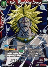 Broly, Slumbering Demon - Saiyan Showdown - Dragon Ball Super: Masters card