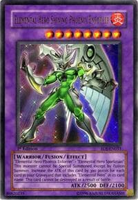 Elemental Hero Shining Phoenix Enforcer - Enemy of Justice - YuGiOh card