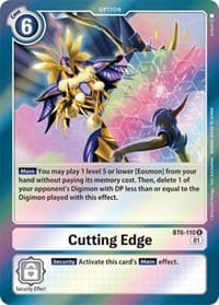 Cutting Edge - Double Diamond - Digimon Card Game card