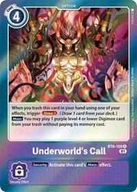 Underworld's Call - Double Diamond - Digimon Card Game card