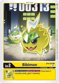 Bibimon - Double Diamond - Digimon Card Game card
