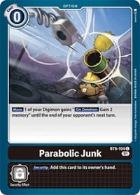 Parabolic Junk - Double Diamond - Digimon Card Game card