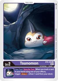 Tsunomon - Double Diamond - Digimon Card Game card