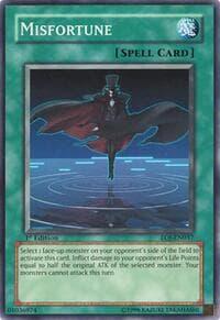 Misfortune - Enemy of Justice - YuGiOh card
