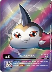 Tsunomon (Box Topper) - Double Diamond - Digimon Card Game card