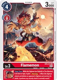 Flamemon - Double Diamond - Digimon Card Game card