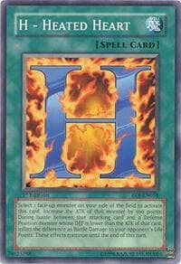 H - Heated Heart - Enemy of Justice - YuGiOh card