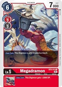 Megadramon - Double Diamond - Digimon Card Game card