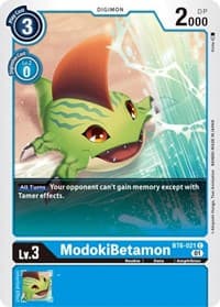 ModokiBetamon - Double Diamond - Digimon Card Game card