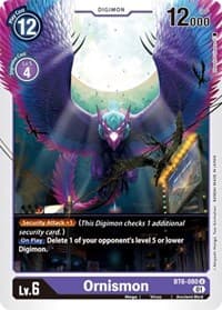 Ornismon - Double Diamond - Digimon Card Game card