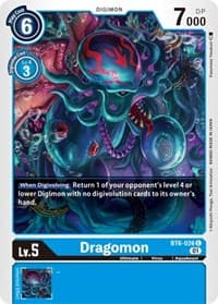 Dragomon - Double Diamond - Digimon Card Game card