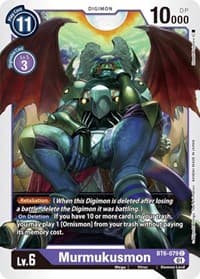 Murmukusmon - Double Diamond - Digimon Card Game card