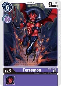 Feresmon - Double Diamond - Digimon Card Game card
