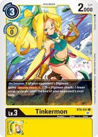Tinkermon - Double Diamond - Digimon Card Game card