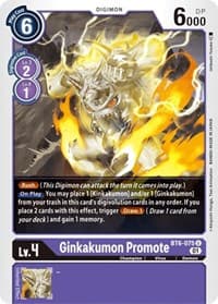 Ginkakumon Promote - Double Diamond - Digimon Card Game card