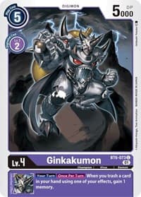Ginkakumon - Double Diamond - Digimon Card Game card