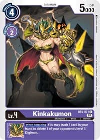 Kinkakumon - Double Diamond - Digimon Card Game card