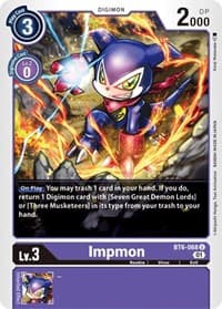 Impmon - Double Diamond - Digimon Card Game card