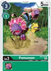 Pomumon - Double Diamond - Digimon Card Game card