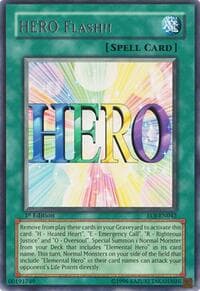 HERO Flash!! - Enemy of Justice - YuGiOh card