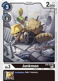 Junkmon - Double Diamond - Digimon Card Game card