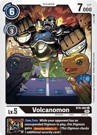 Volcanomon - Double Diamond - Digimon Card Game card