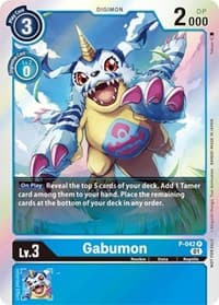 Gabumon - Digimon Promotion Cards - Digimon Card Game card