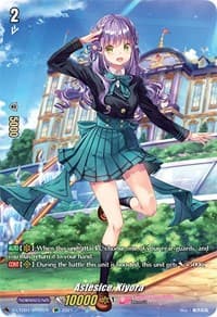 Astesice, Kiyora (SP) - D-LTD01: Ahoy! Lyrical Monasterio! - Cardfight Vanguard card