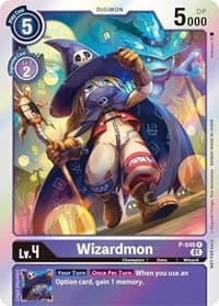 Wizardmon - Digimon Promotion Cards - Digimon Card Game card