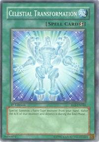 Celestial Transformation - Enemy of Justice - YuGiOh card