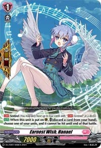 Earnest Wish, Hanael - D-LTD01: Ahoy! Lyrical Monasterio! - Cardfight Vanguard card