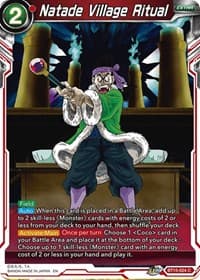 Natade Village Ritual - Saiyan Showdown - Dragon Ball Super: Masters card