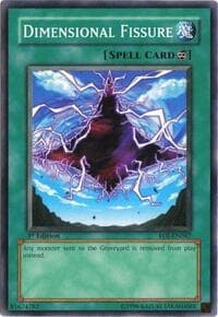 Dimensional Fissure - Enemy of Justice - YuGiOh card