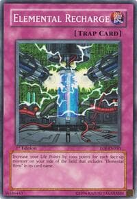 Elemental Recharge - Enemy of Justice - YuGiOh card