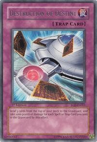 Destruction of Destiny - Enemy of Justice - YuGiOh card