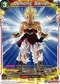 Demonic Barrier - Saiyan Showdown - Dragon Ball Super: Masters card