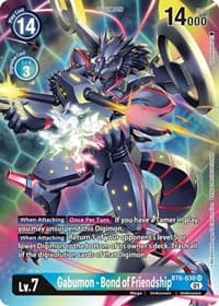 Gabumon - Bond of Friendship (Alternate Art) - Double Diamond - Digimon Card Game card