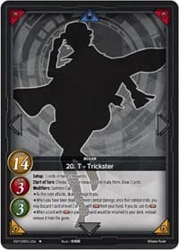 20. T - Trickster (A) - Aces of the Cosmos, Assemble! - Gate Ruler card
