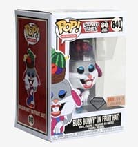 Looney Tunes: Bugs Bunny (In Fruit Hat) (Diamond Collection) (Box Lunch Exclusive) - Pop! Vinyl - Funko card