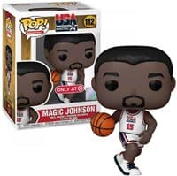 USA Baskeball: Magic Johnson (Target Exclusive) - Pop! Vinyl - Funko card