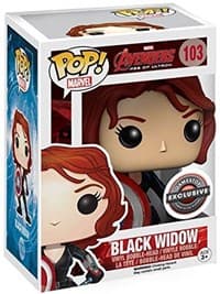 Avengers: Age of Ultron: Black Widow (With Shield) (Bobble-Head) (GameStop Exclusive) - Pop! Vinyl - Funko card