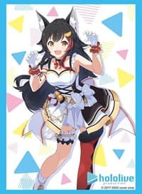 Bushiroad Sleeve Collection HG Vol.2993: Hololive Production - Ookami Mio 1st fes. Nonstop Story (75-Pack) - Bushiroad Card Sleeves - Card Sleeves card