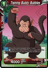 Training Buddy Bubbles - Saiyan Showdown - Dragon Ball Super: Masters card